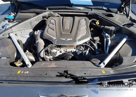 2017 Genesis G90 3.3T Premium из США, поврежденный, VIN KMHG34JA6HU027207